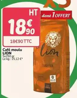 Promocash Café moulu offre