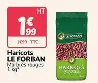 Promocash Le forban - haricots offre