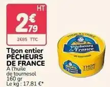 Promocash Thon entier offre