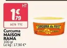 Promocash Curcuma maison rama offre