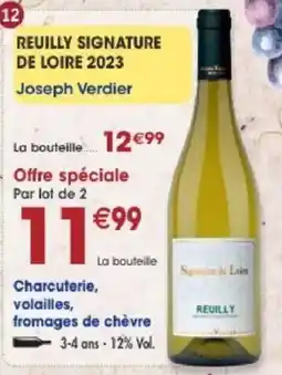Maximo Joseph Verdier REUILLY SIGNATURE DE LOIRE 2023 offre