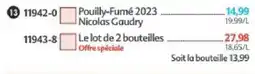Maximo Nicolas Gaudry Pouilly-Fumé 2023 offre