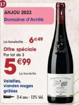 Maximo Domaine d'Avrillé ANJOU offre