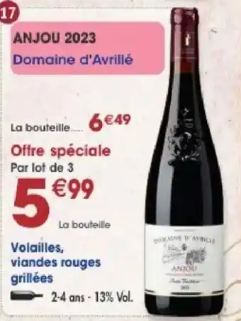 Maximo Domaine d'Avrillé ANJOU offre
