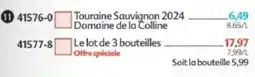 Maximo Domaine de la Colline Touraine Sauvignon offre