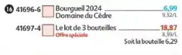 Maximo Domaine du Cèdre Bourgueil 2024 offre