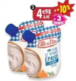 Maximo Elle & Vire Crème de Normandie Épaisse Légère offre