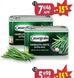 Maximo Cassegrain Haricots verts extra-fins offre