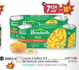 Maximo Bonduelle Maïs offre