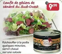 Maximo Secret d'Éleveurs Confit de gésiers de canard du Sud-Ouest offre