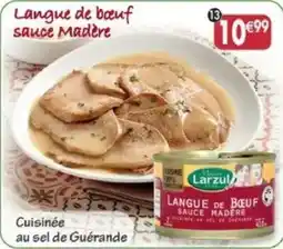 Maximo Larzul Langue de bœuf sauce Madère offre