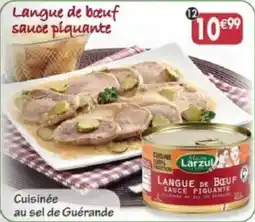 Maximo Larzul Langue de Bœuf Sauce Piquante offre