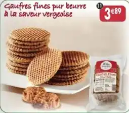 Maximo Gaufres fines pur beurre offre