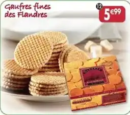 Maximo Gaufres fines des Flandres offre
