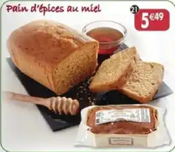 Maximo Pain d'épices au miel offre