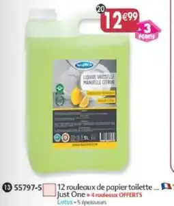 Maximo Savonnettes Liquide Vaisselle Manuelle Citron offre
