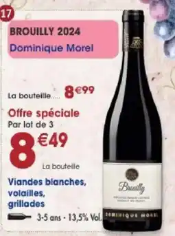 Maximo Dominique Morel Brouilly offre