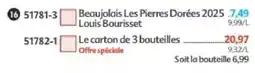 Maximo Louis Bourisset Beaujolais Les Pierres Dorées 2025 offre