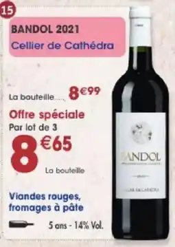 Maximo Cellier de Cathédra Bandol offre