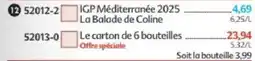 Maximo IGP Méditerranée offre