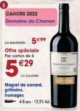 Maximo Domaine du Charron CAHORS 2022 offre