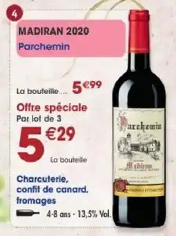 Maximo Parchemin Madiran offre
