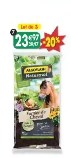 Maximo ALGOFLASH Fumier de Cheval offre