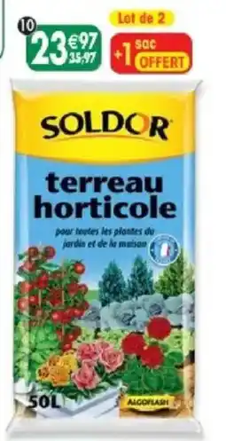 Maximo SOLDOR terreau horticole offre