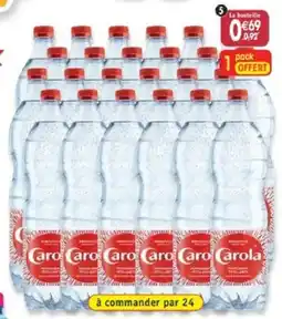 Maximo Carola Eau minérale offre