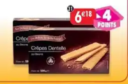 Maximo Les Délices de Belle France Crêpes Dentelle offre