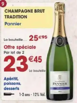 Maximo Pannier Champagne Brut Tradition offre