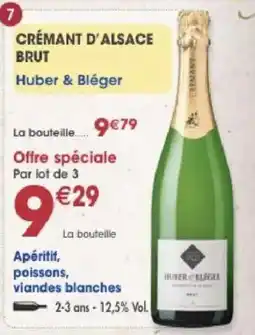 Maximo Huber & Bléger CRÉMANT D'ALSACE BRUT offre