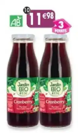 Maximo Jardin BIO Cranberry offre
