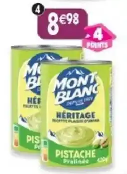 Maximo Mont Blanc Héritage Pistache Pralinée offre