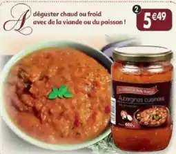Maximo Les Délices de Belle France Aubergines cuisinées offre