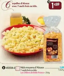 Maximo Les Délices de Belle France Nids moyens d'Alsace offre