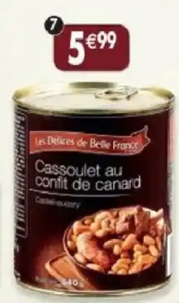 Maximo Les Délices de Belle France Cassoulet au confit de canard offre