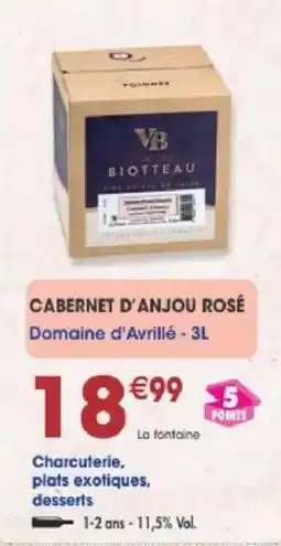 Maximo Biotteau Cabernet d'Anjou Rosé offre