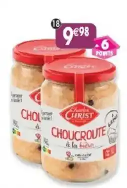 Maximo Charles Christ Choucroute à la bière offre