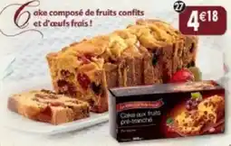 Maximo La Bohème Cake aux fruits pré-tranché offre