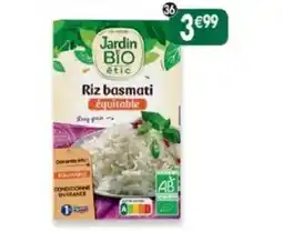 Maximo Jardin Bio Étic Riz basmati offre