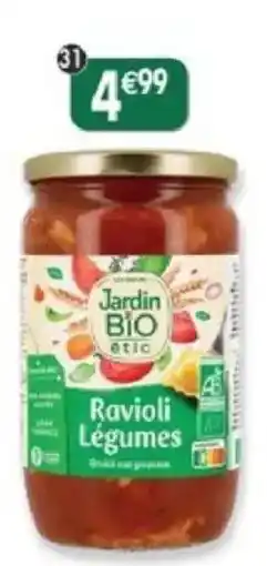 Maximo Jardin BIO Ravioli Légumes offre