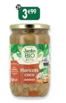 Maximo Jardin BIO étic Haricots coco cuisinés offre
