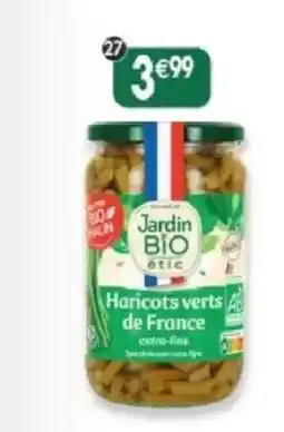 Maximo Jardin Bio Haricots verts de France offre