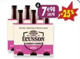 Maximo ÉCUSSON cidre rose offre