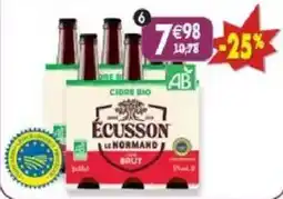 Maximo ÉCUSSON Cidre bio offre
