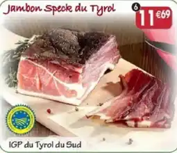 Maximo Jambon Speck du Tyrol offre