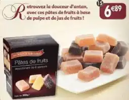 Maximo Les Délices de Saint-Honoré Pâtes de fruits offre