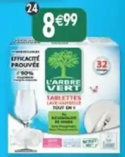 Maximo L'ARBRE VERT Tablettes lavables offre