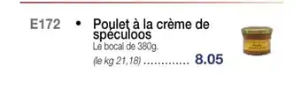 Croque Gel Poulet à La Crème de Spéculoos offre